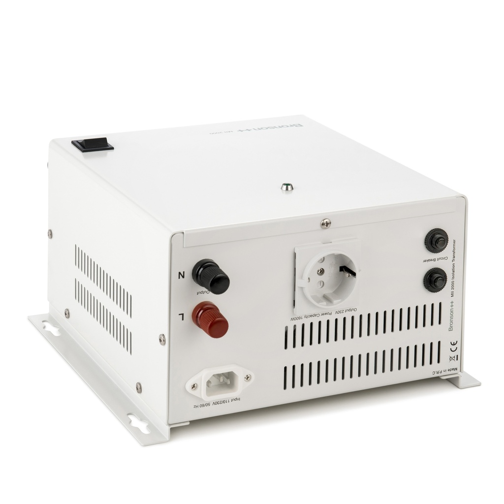Bronson MII-2000: 2000W Step Up Isolation Transformer – 110V/230V